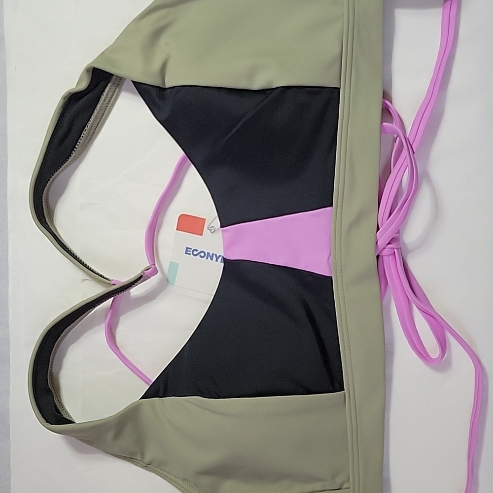 PrAna Tulum Colorblock Bikini Top NWT - Picture 7 of 7